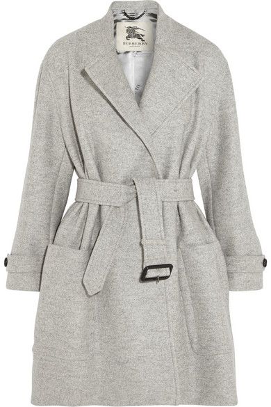 burberry gray coat