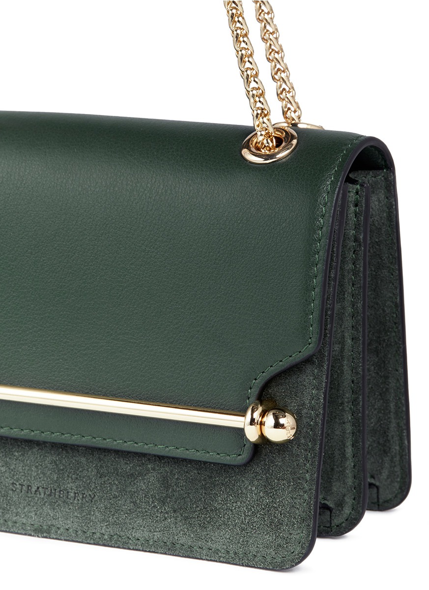 Meghan Markle's Green Strathberry Crossbody Bag