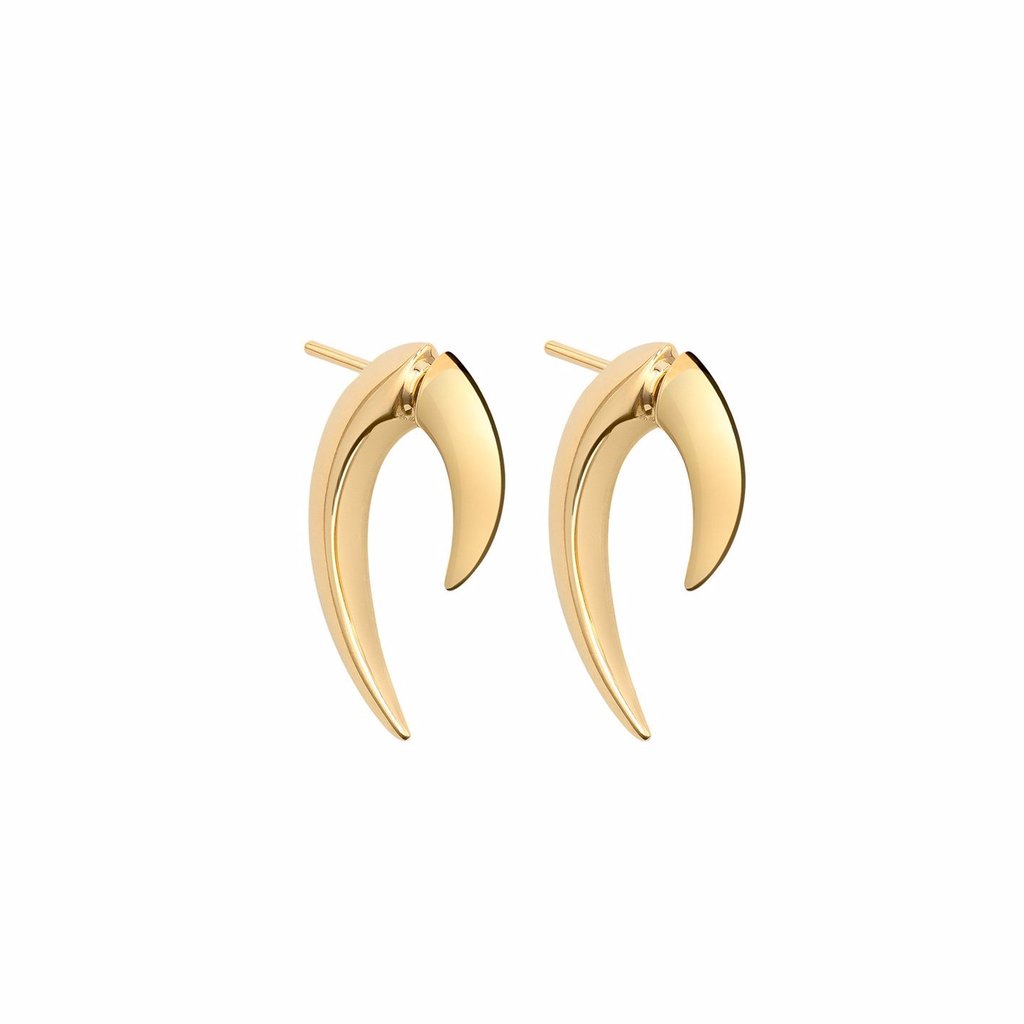 Shaun Leane Vermeil Talon Earrings