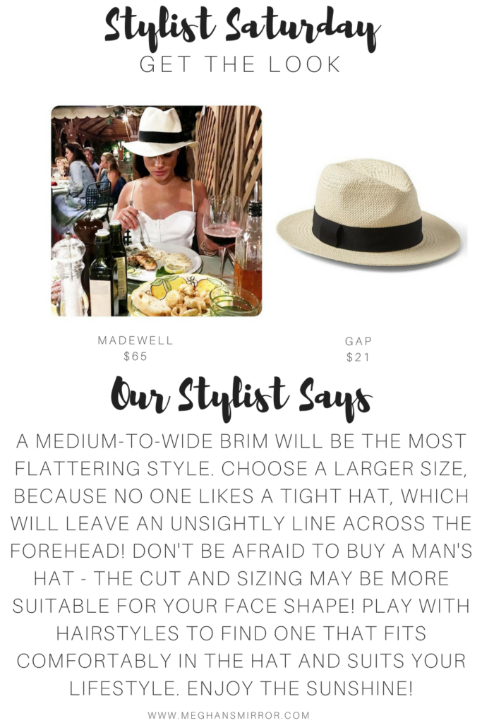 Meghan Markle Panama Hat Style