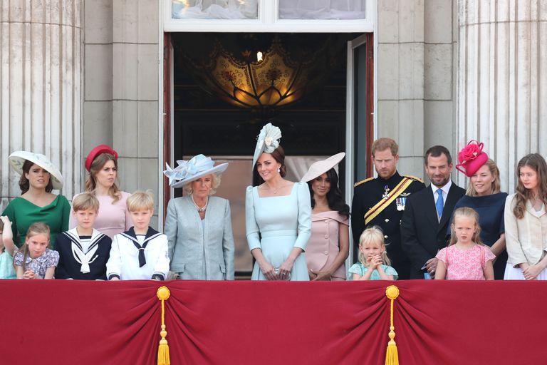 Meghan Markle Sussex Trooping Balcony
