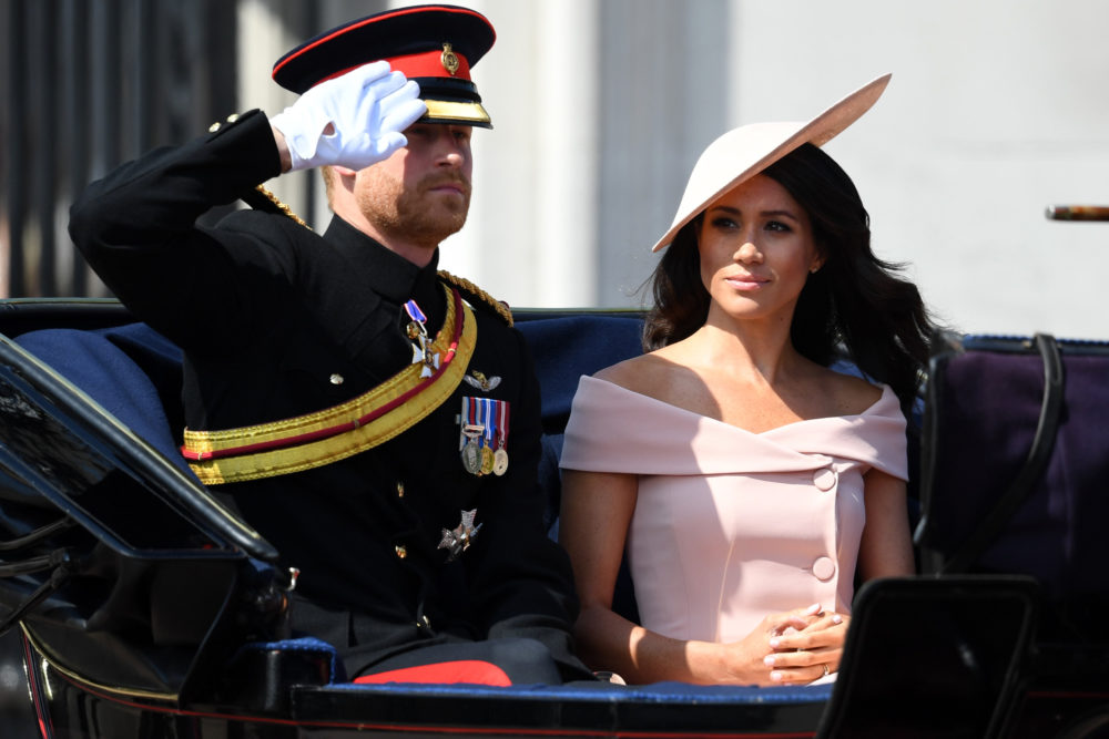 Meghan Markle Sussex Trooping the Colour 2018