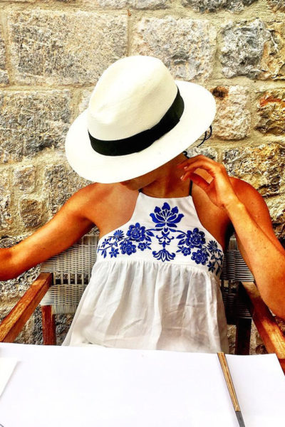 Meghan Markle Panama Hat Instagram