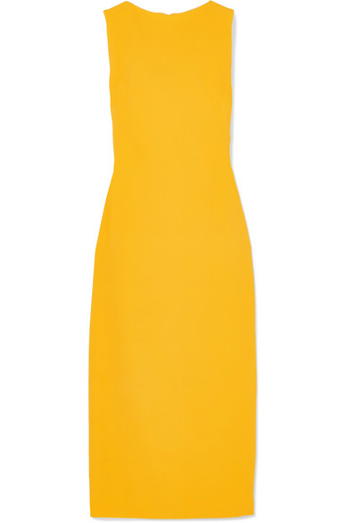 Brandon Maxwell Sleeveless Yellow Dress - Meghan's Mirror
