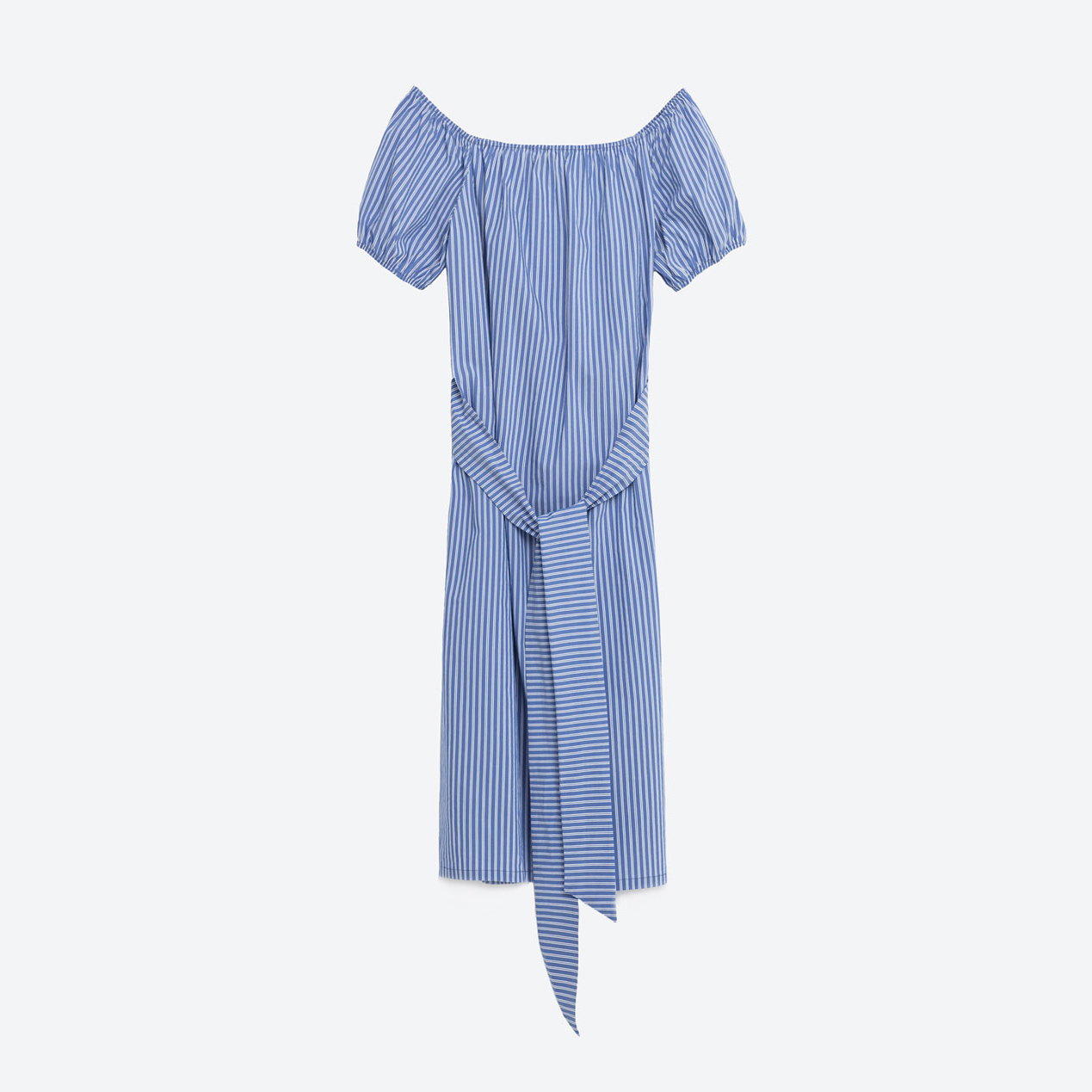 Zara Striped Midi Dress Zara Striped Midi Dress