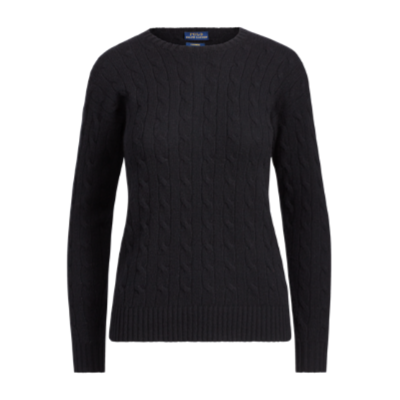 ralph lauren black cashmere sweater