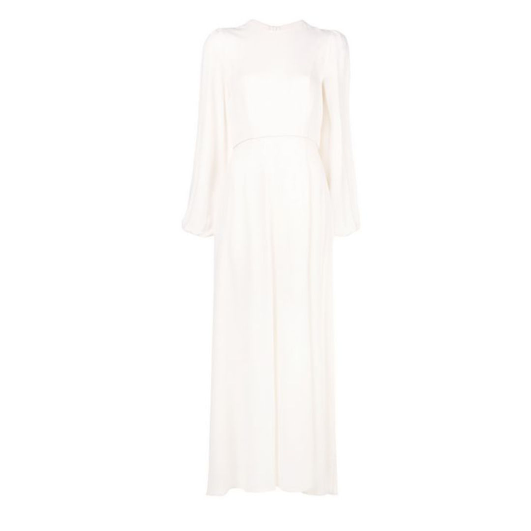 Zimmermann Custom Long Sleeve White Dress