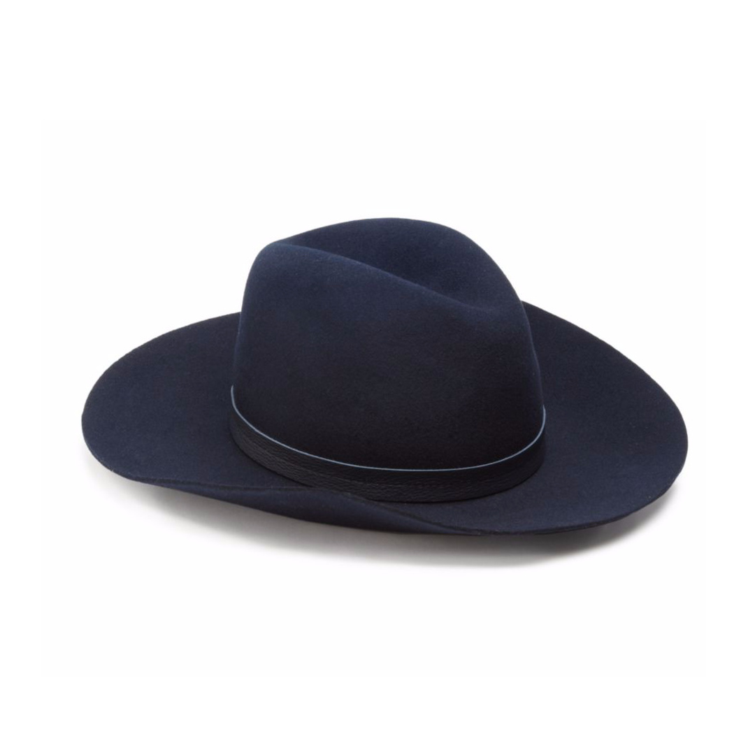 rag & bone Floppy Brim Fedora - Navy s-l400.jpg main image 2