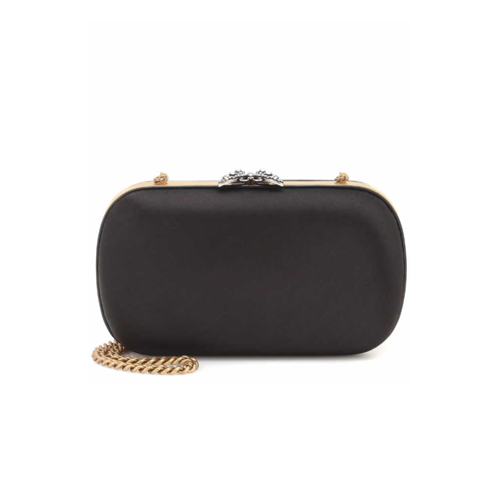 Gucci 'Dionysus' Super Mini Black Suede Bag as seen on Meghan Markle($830)
