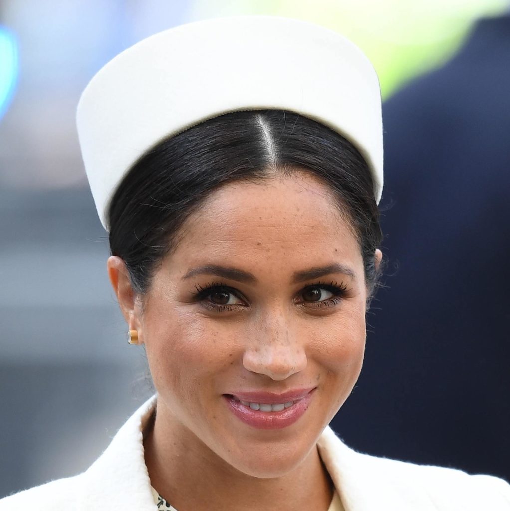 White Pillbox Hat Meghan's Mirror