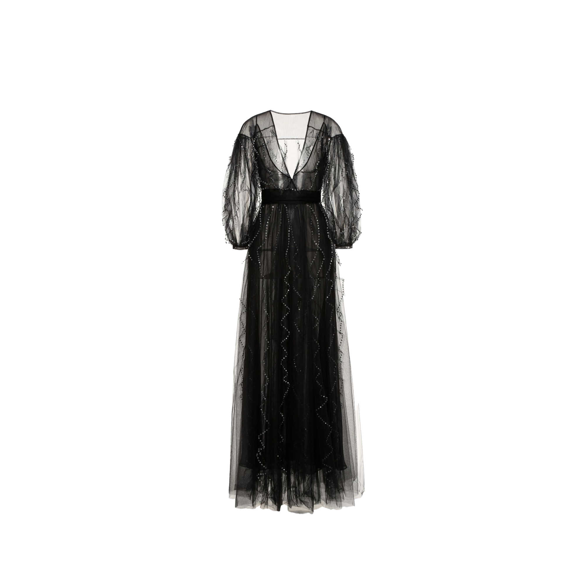 Stramme At deaktivere Oswald Valentino 'Embellished Tulle' Evening Dress - Meghan's Mirror