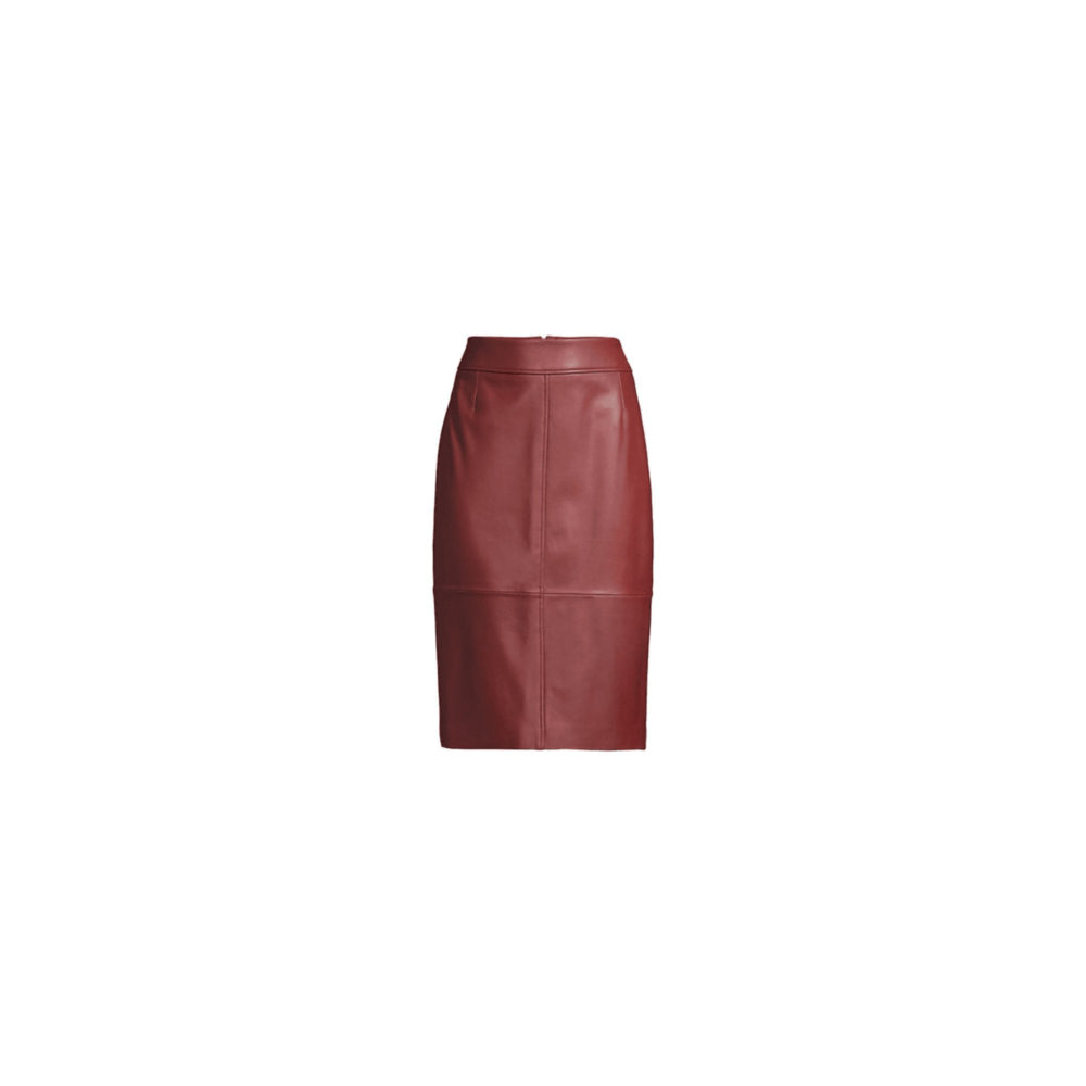 hugo leather skirt price