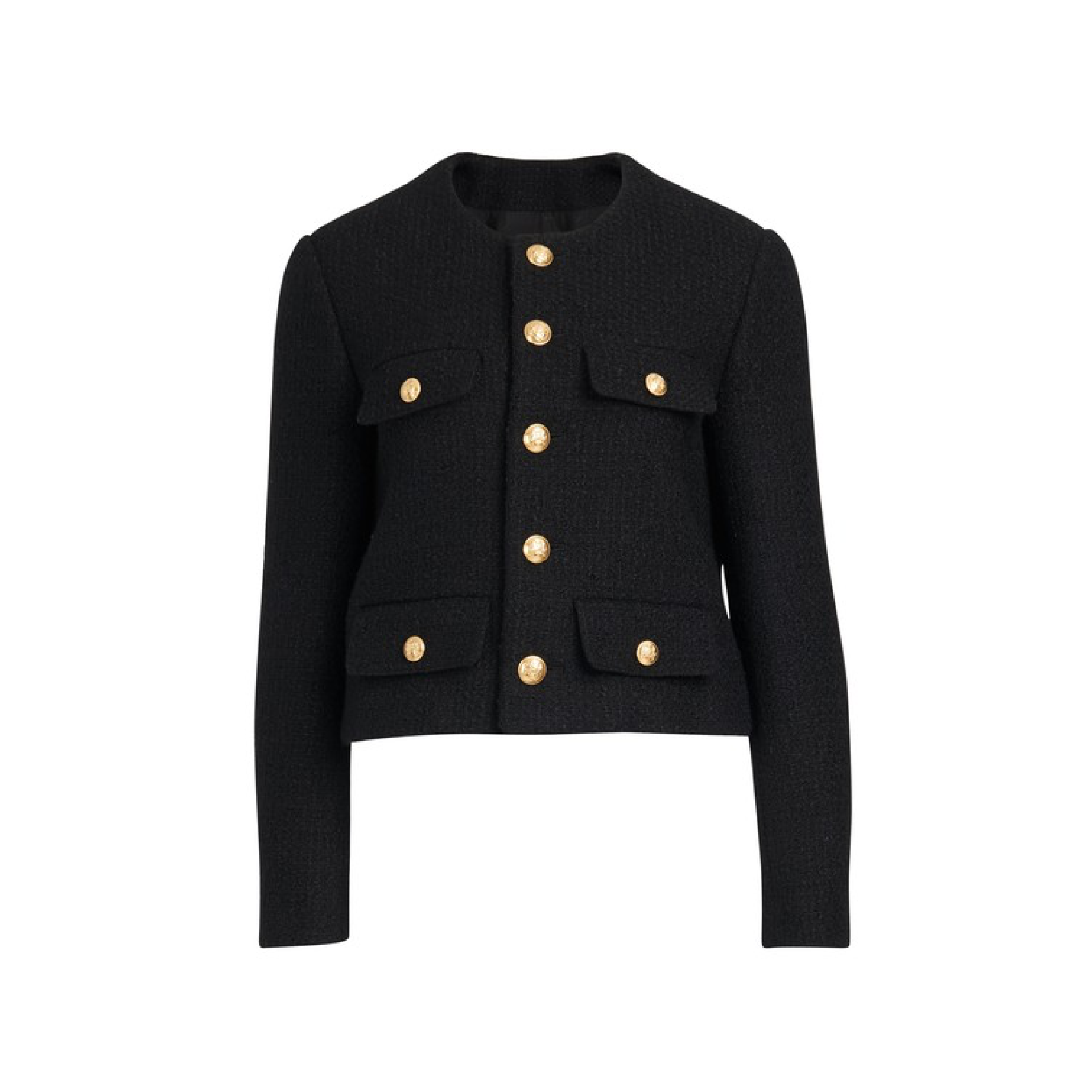 On a daily basis manager statement Celine 'Chasseur' Jacket in Bouclé Tweed - Meghan's Mirror