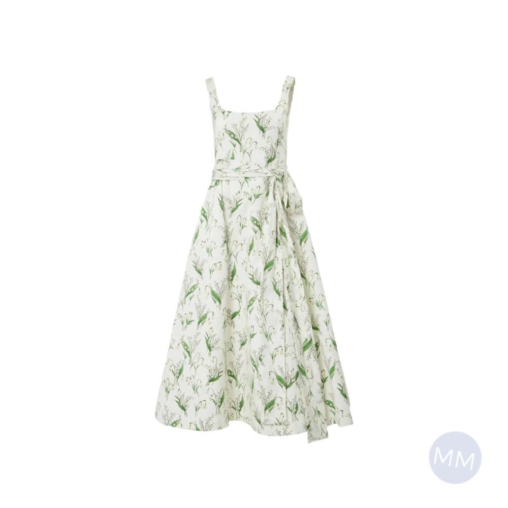 Carolina Herrera 'Lily of the Valley' Dress