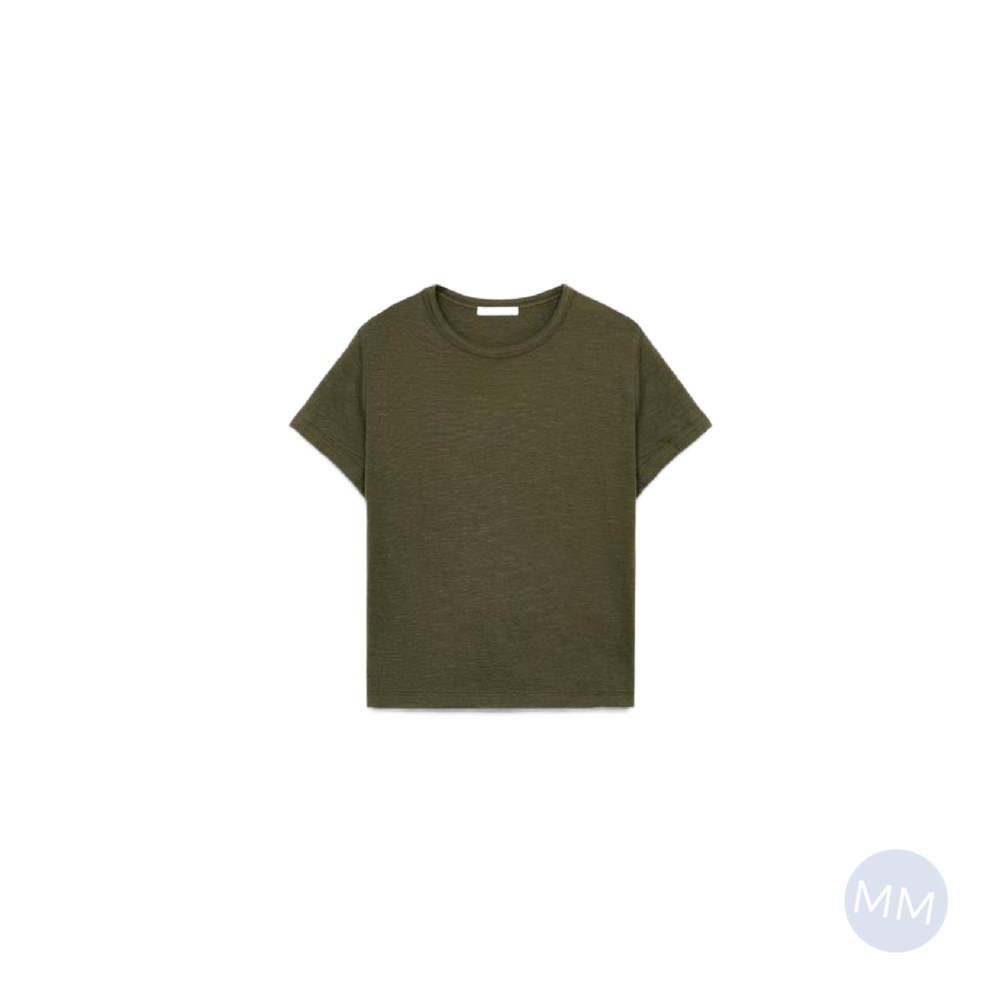 Zara 'Cotton-Blend' T-Shirt