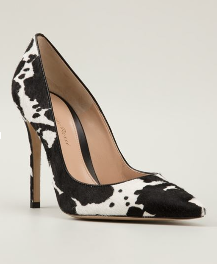 Cow Print High Heels - All About Cow Photos